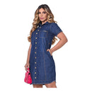 Vestido de Jean con Mangas👗😍