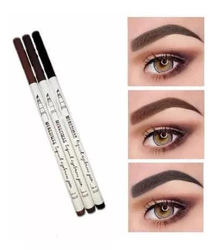 Kit completo para depilar cejas + lápiz para cejas marrón😍✔️